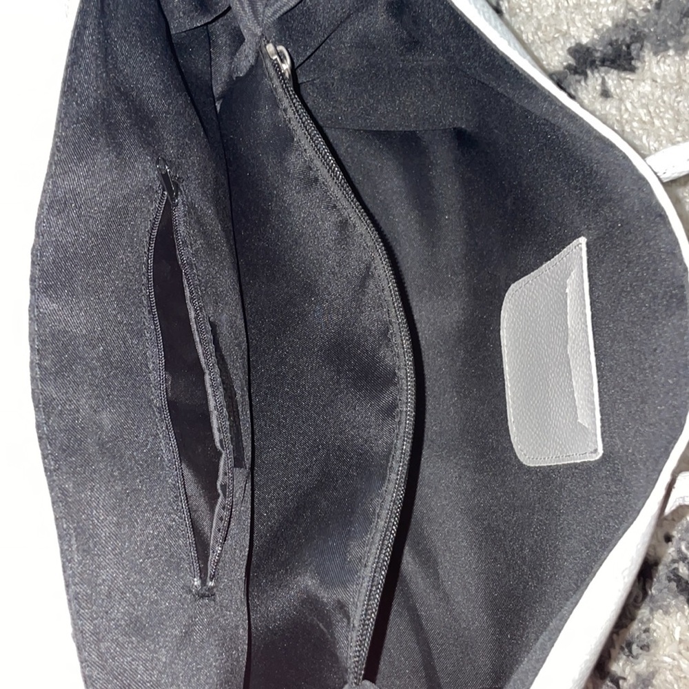 Massimo Castelli Gray Leather Tote Shoulder Bag – Made in Florence Italy - Picture 9 of 14